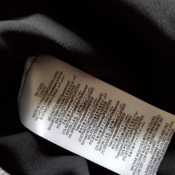 BCBGMaxAzria Houndstooth Plaid Long Shiftdress - Picture 10 of 11